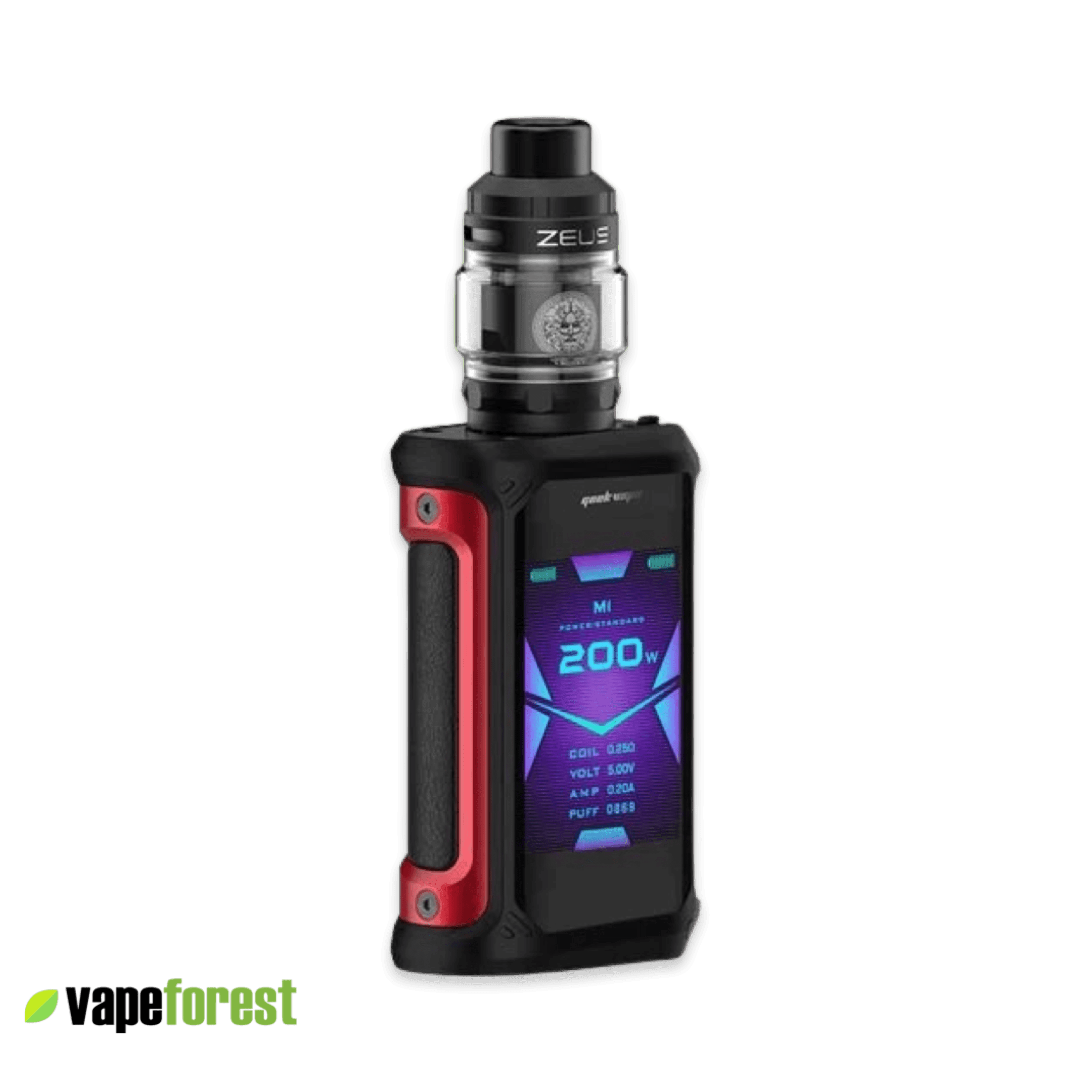 Aegis X Zeus GeekVape Red and Black Colour