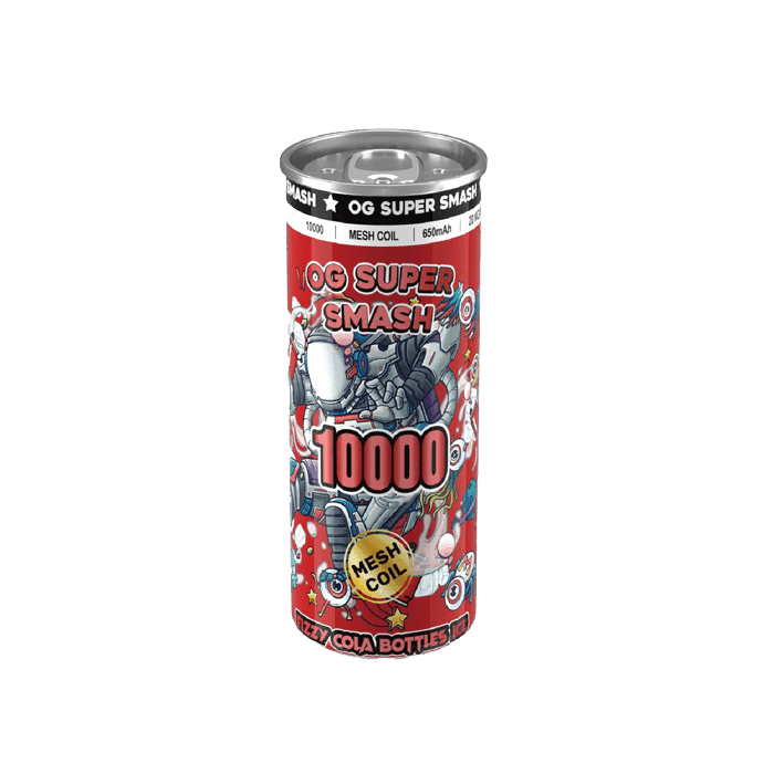 OG Super Smash 10000 Fizzy Cola Bottle