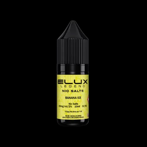 Banana Ice Nic Salt by Elux Legend - 10ml E-liquid