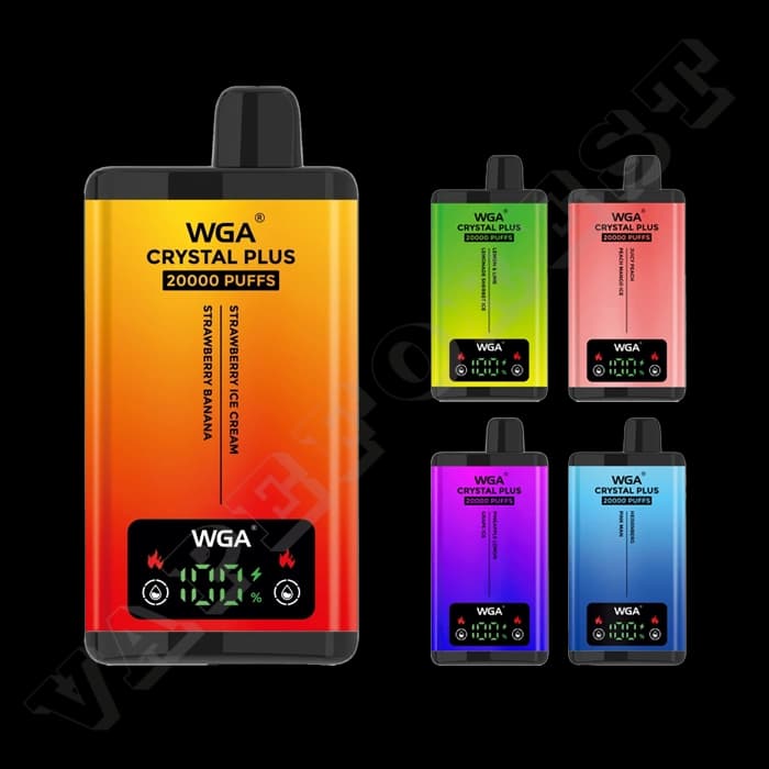 WGA Crystal Plus 20000 Puff - Dual Flavour Disposable Vape