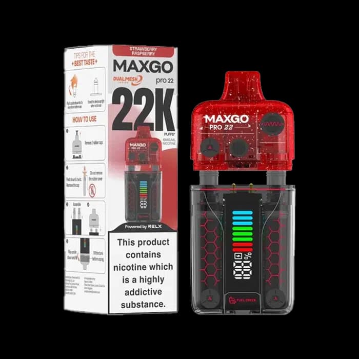 Relx Maxgo Pro 22k Strawberry Raspberry