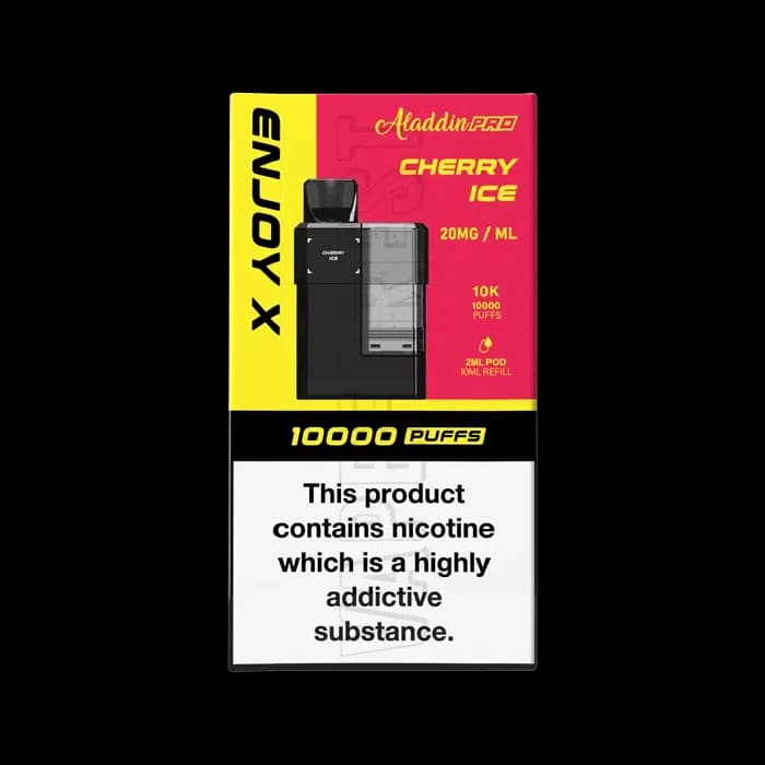 enjoy X 10000 Prefilled Pod Cherry Ice