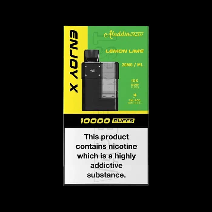 enjoy X 10000 Prefilled Pod Lemon Lime