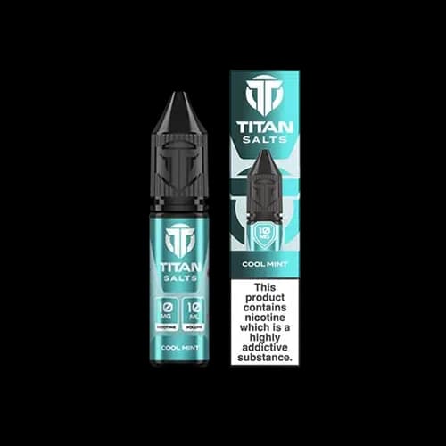 Cool Mint Nic Sale E-Liquid by Titan Salts